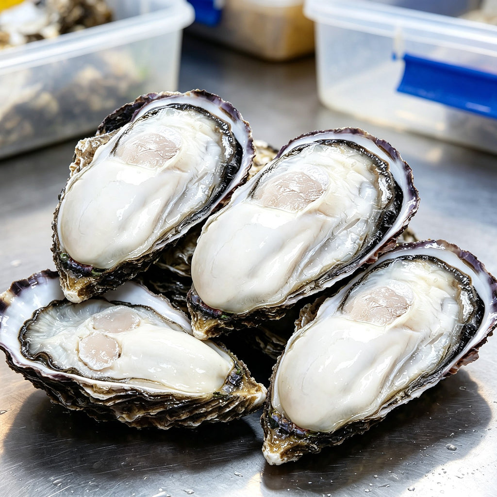 Fresh Raw Oysters - view 1