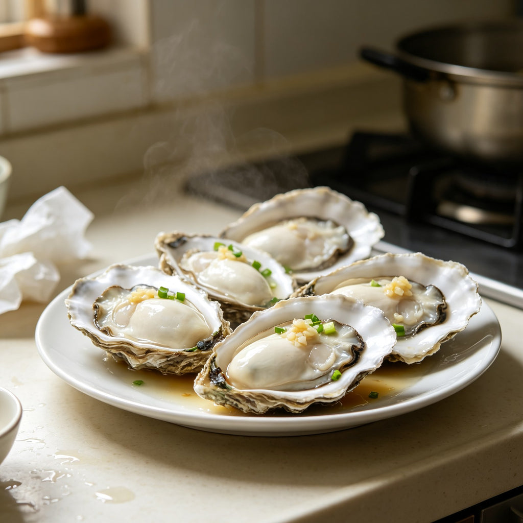 Fresh Raw Oysters - view 3